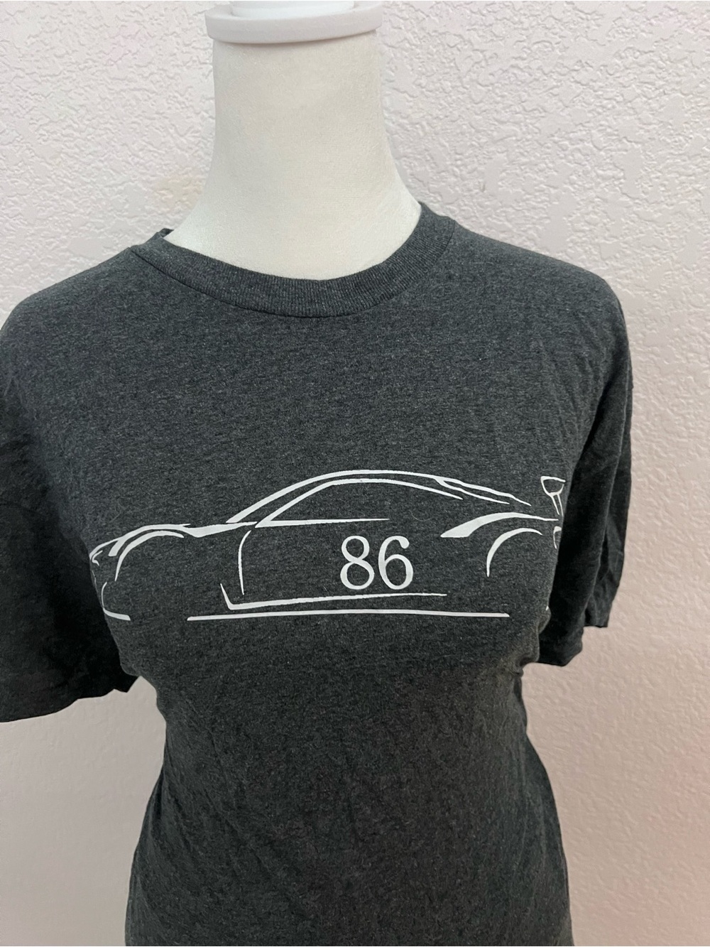 Toyota 86 Graphic T-Shirt Men’s Medium Gray Sports Car JDM Streetwear Tee - Picture 2 of 5